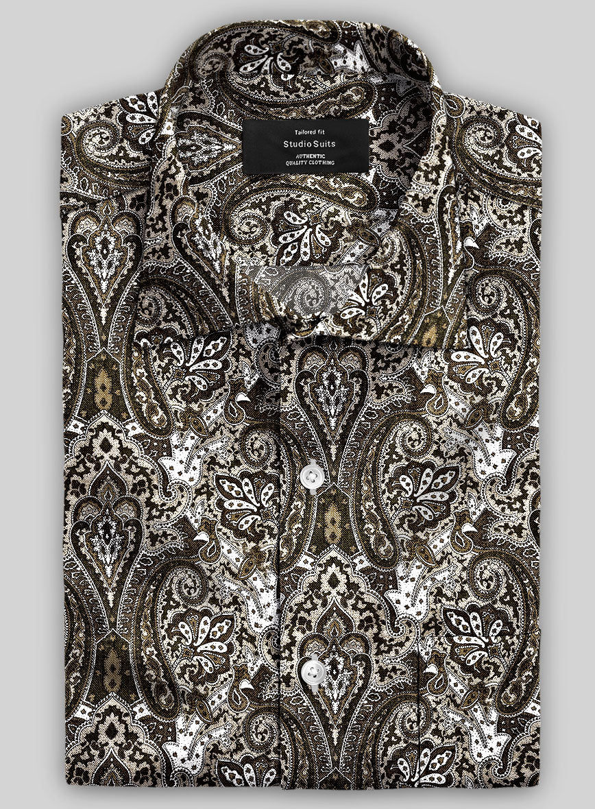 Italian Linen Reque Shirt - StudioSuits