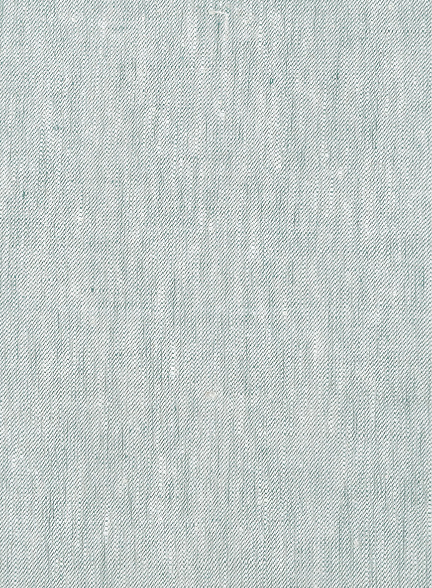 Italian Linen Robin Blue Pants - StudioSuits