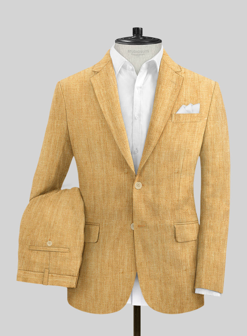 Italian Linen Sunlit Orchid Suit - StudioSuits