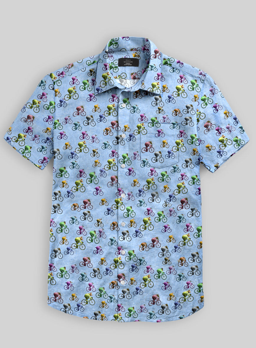 Italian Linen Taunro Shirt - StudioSuits