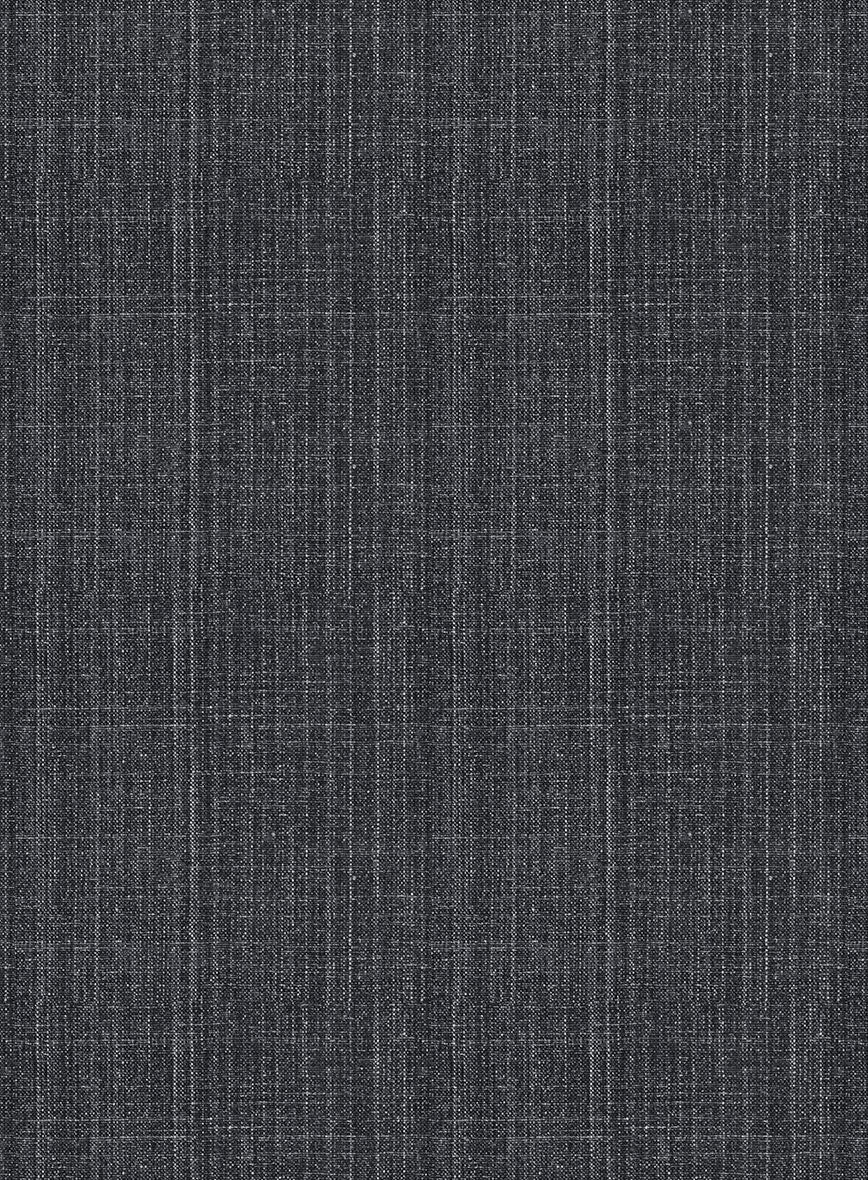 Italian Linen Twilight Dark Blue Pants - StudioSuits