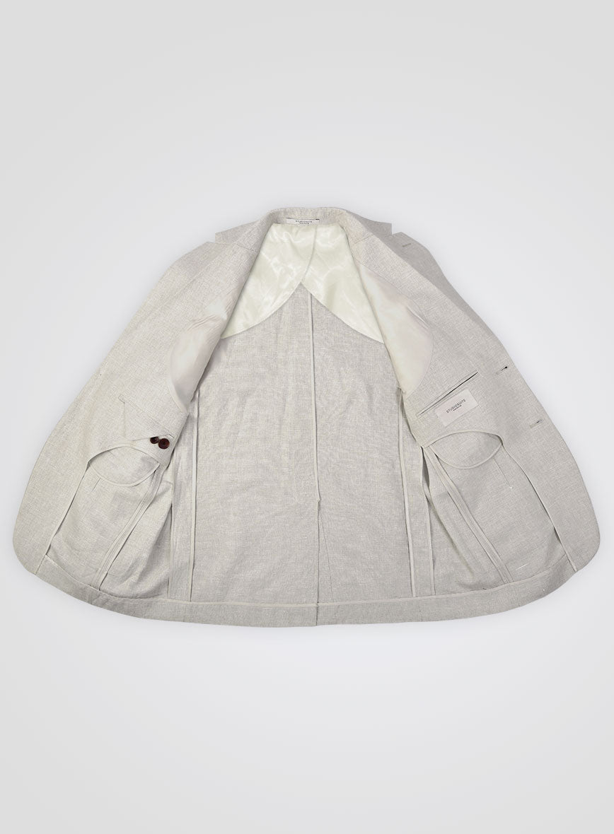 Italian Linen Unstructured Jacket - StudioSuits