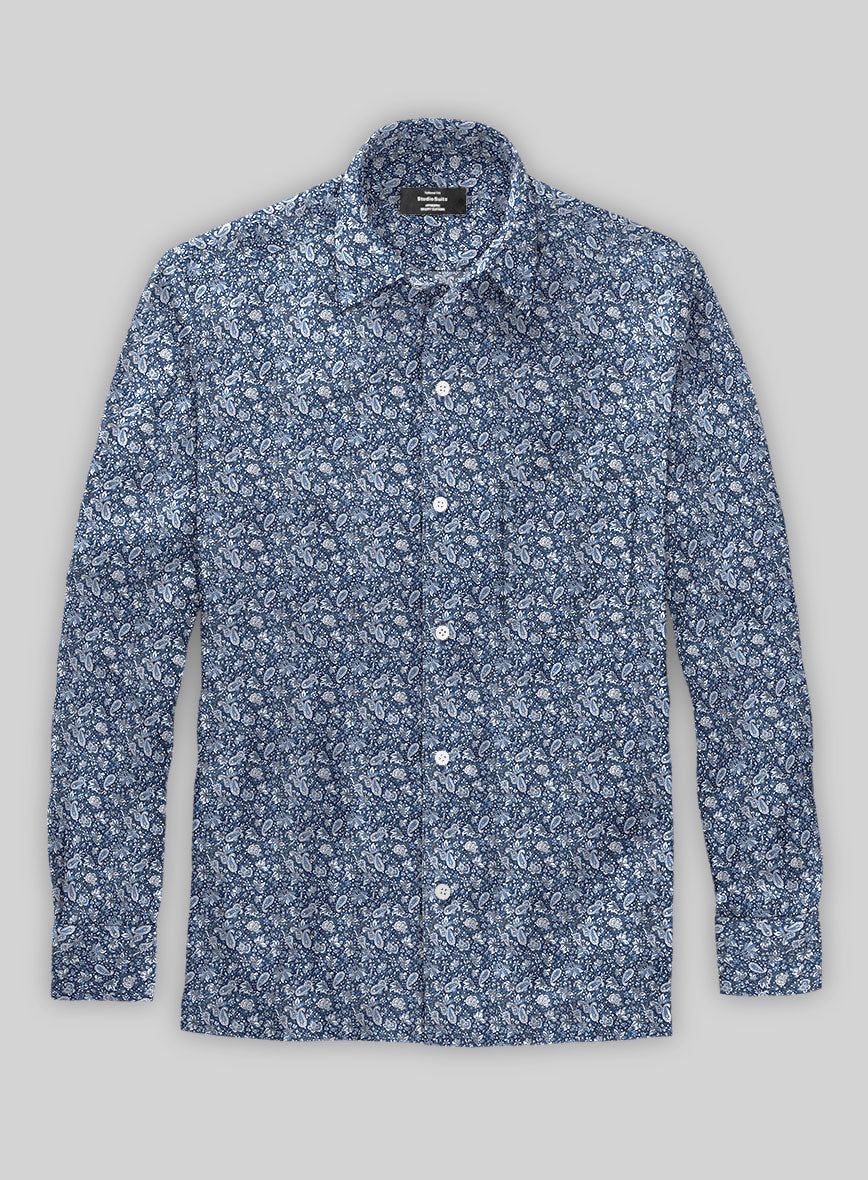 Italian Linen Videl Shirt - StudioSuits