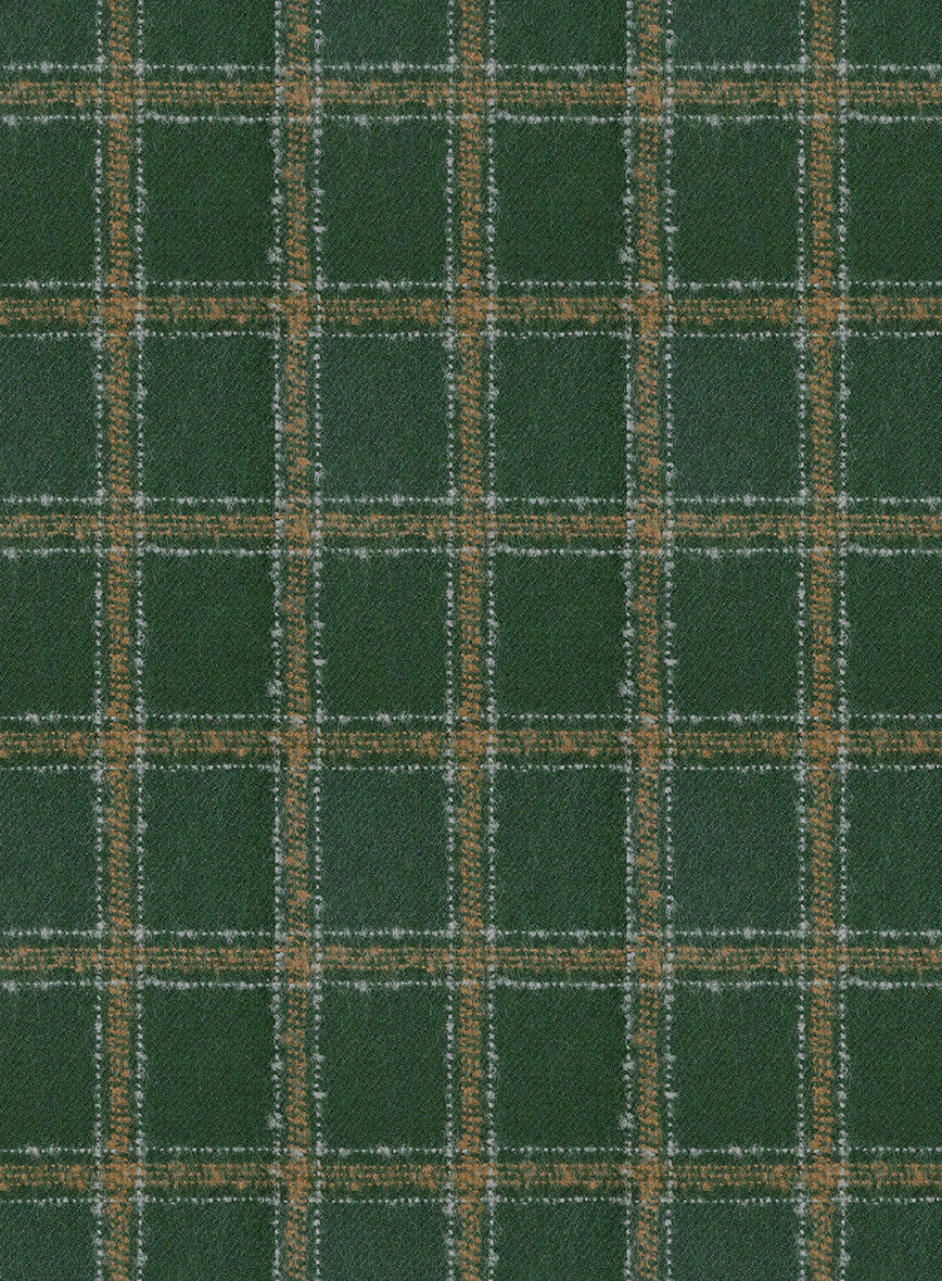 Italian Lomano Checks Tweed Pants - StudioSuits