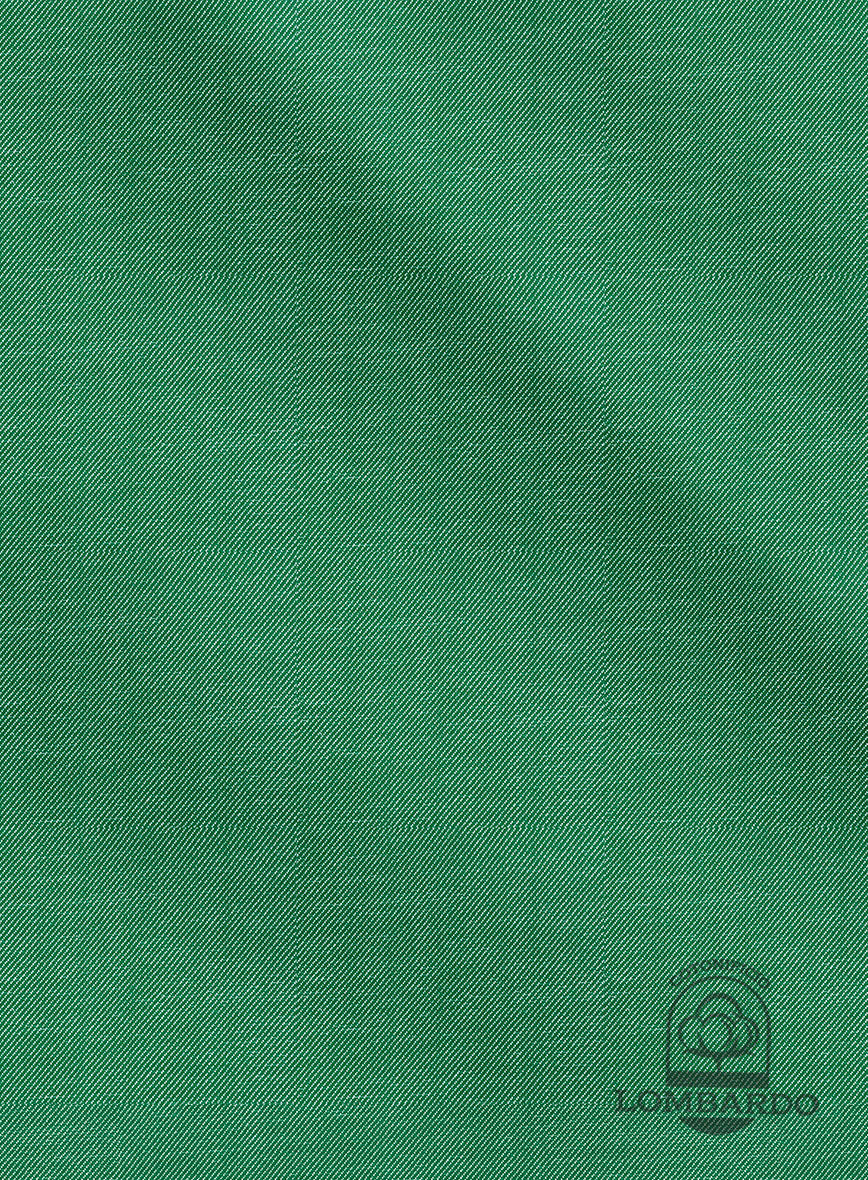 Italian Lombardo Green Shirt - StudioSuits