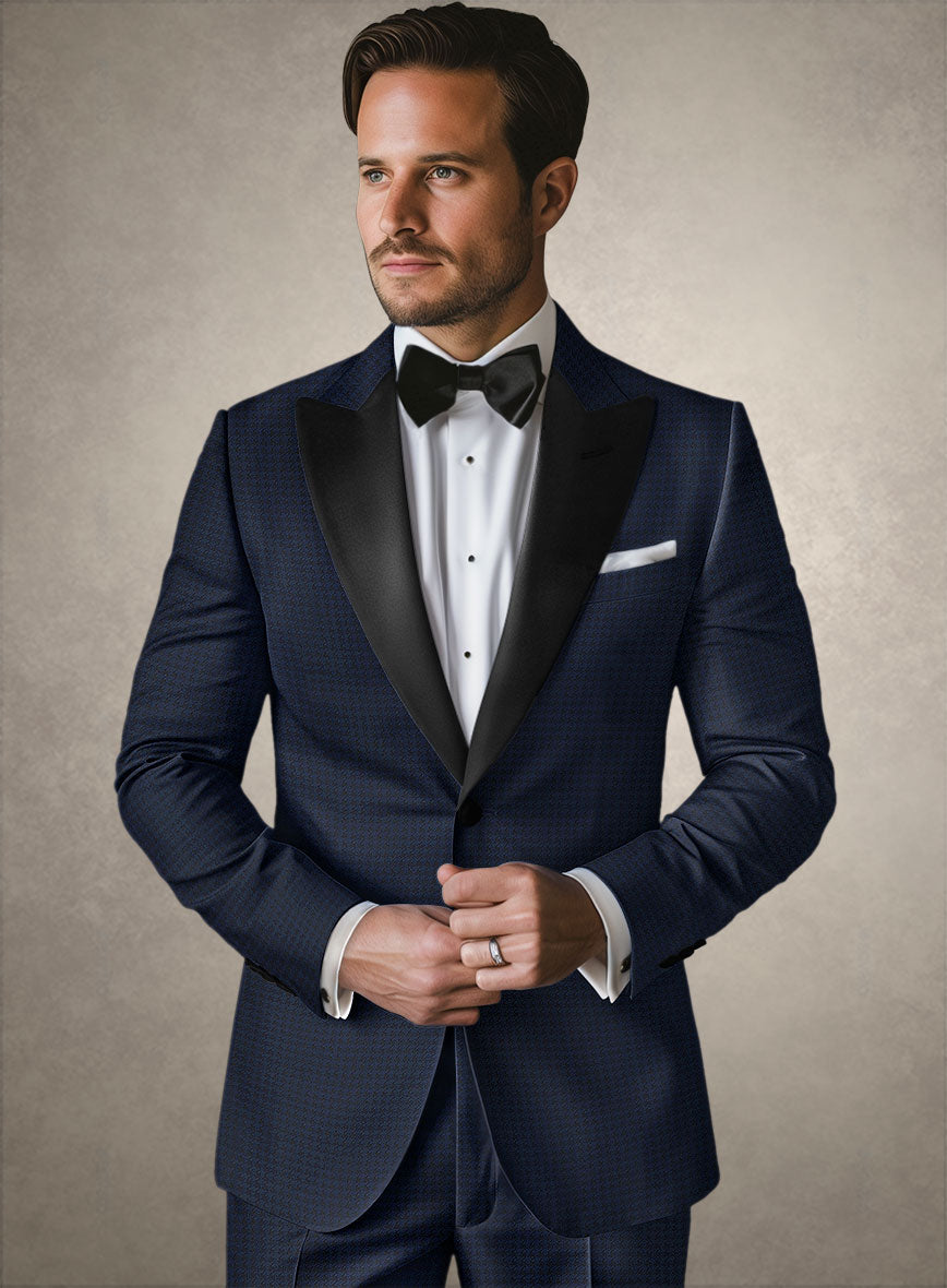 Italian Luminara Tuxedo Blazer - StudioSuits