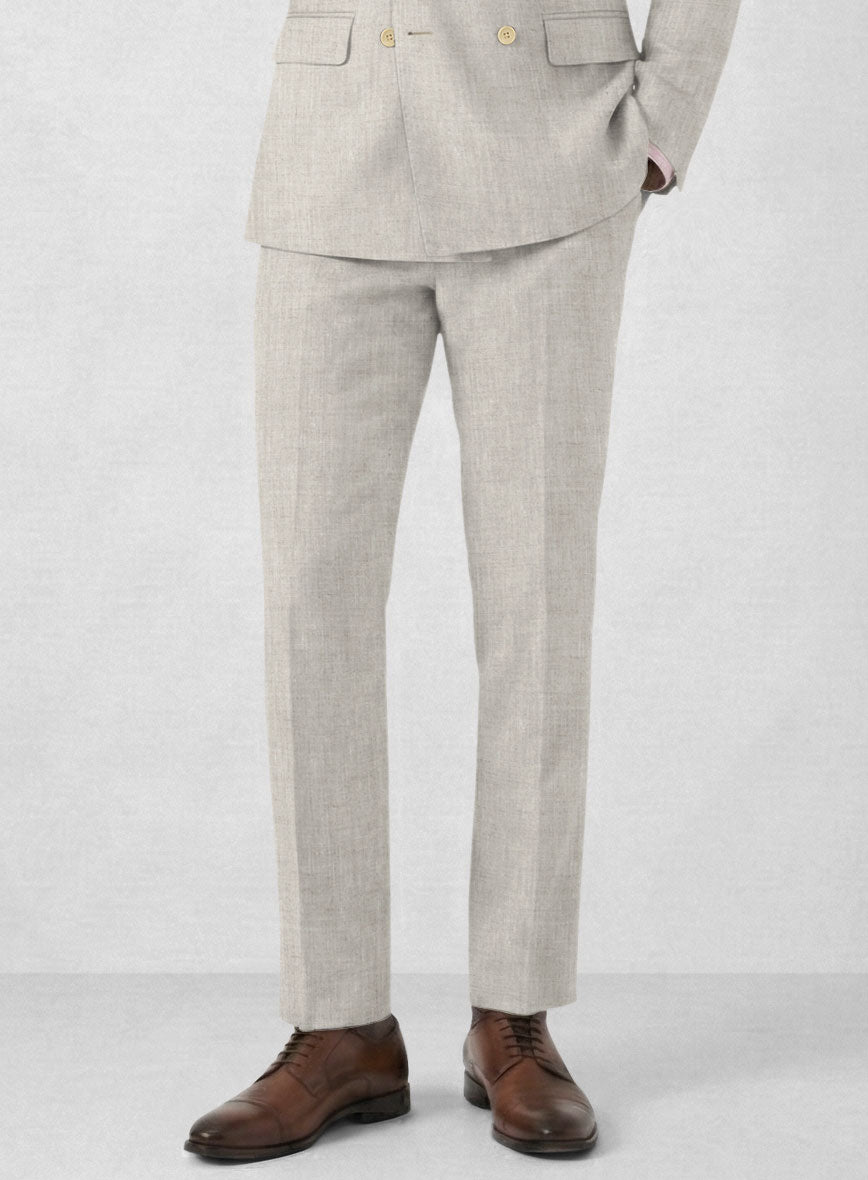 Italian Meadow Linen Double Breasted Suit - StudioSuits