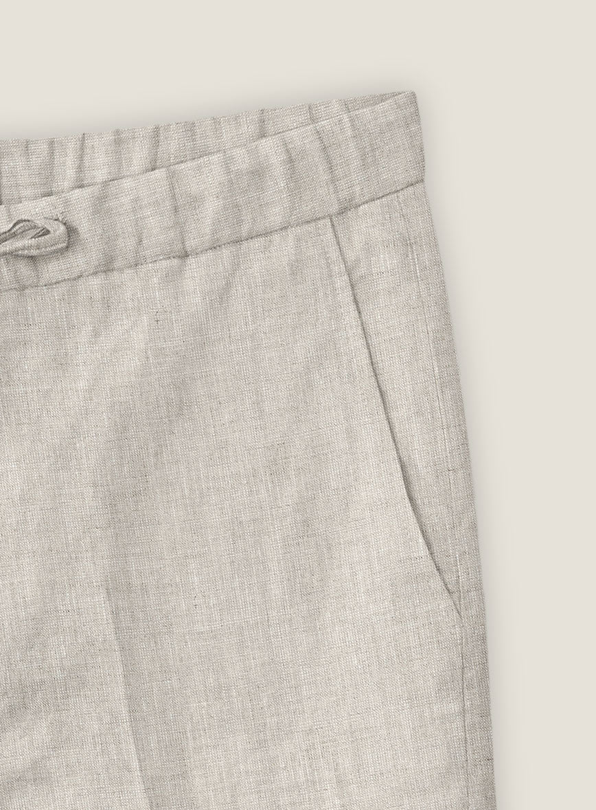 Italian Meadow Linen Shorts - StudioSuits