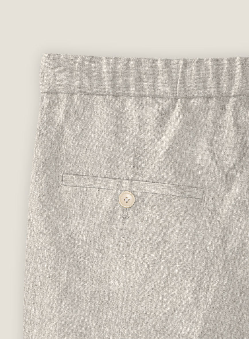 Italian Meadow Linen Shorts - StudioSuits