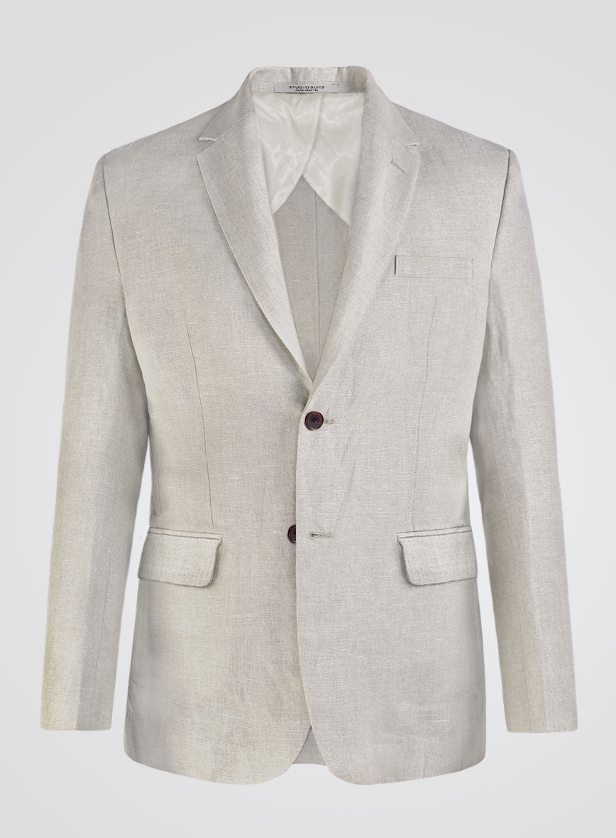 Italian Meadow Unstructured Linen Jacket - StudioSuits