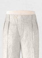 Italian Meadow Vintage Manny Linen Trousers - StudioSuits