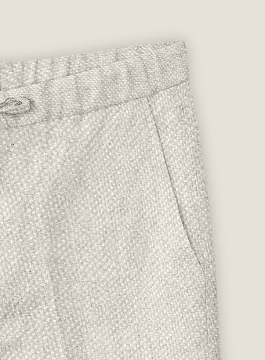 Italian Meadow Linen Shorts - StudioSuits