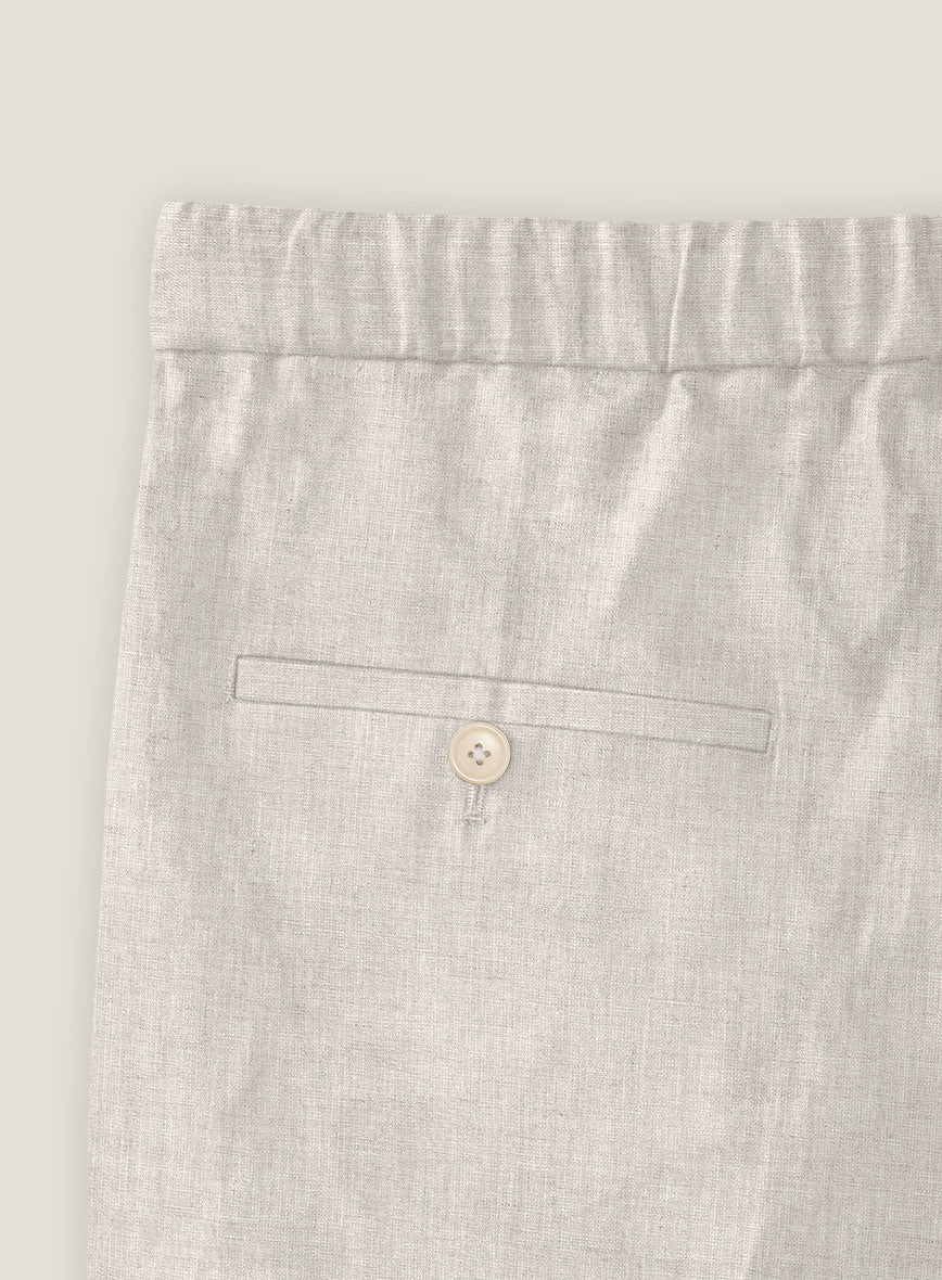 Italian Meadow Linen Shorts - StudioSuits