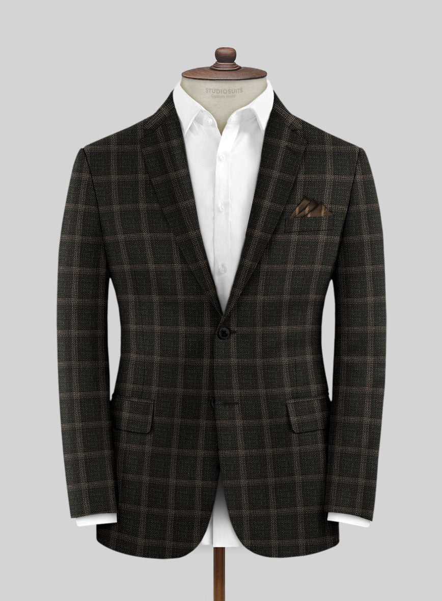 Italian Murano Ando Wool Linen Silk Suit - StudioSuits
