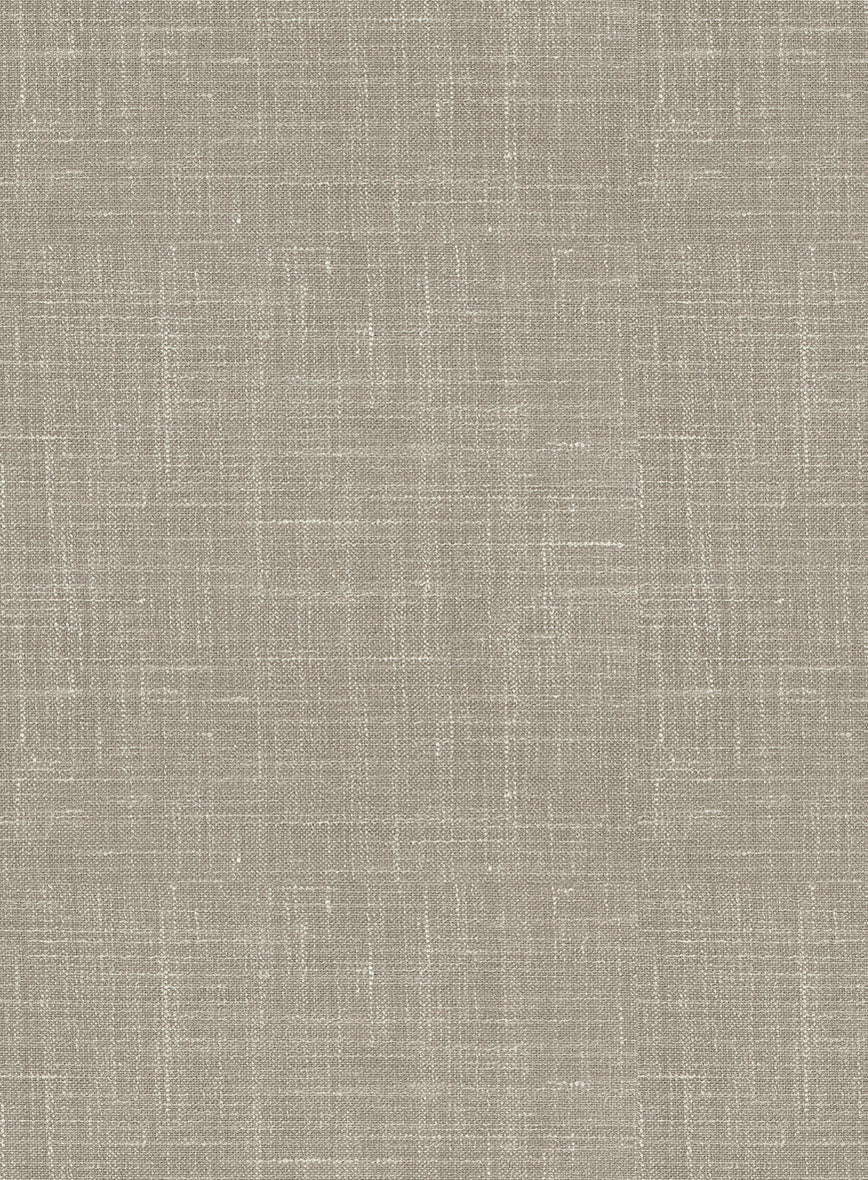 Italian Murano Beige Wool Linen Jacket - StudioSuits