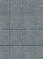 Italian Murano Lig Gray Wool Linen Silk Jacket - StudioSuits