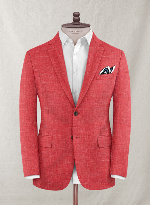 Italian Murano Tango Wool Jacket - StudioSuits
