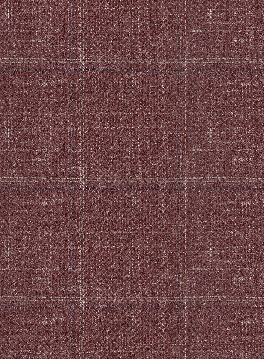 Italian Murano Vireja Mauve Wool Linen Silk Suit - StudioSuits