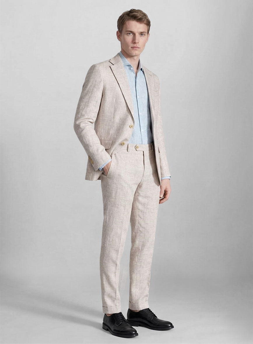 Italian Murano Wool Linen Suits - StudioSuits