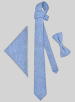 Italian Nile Blue Linen Combo Pack - StudioSuits