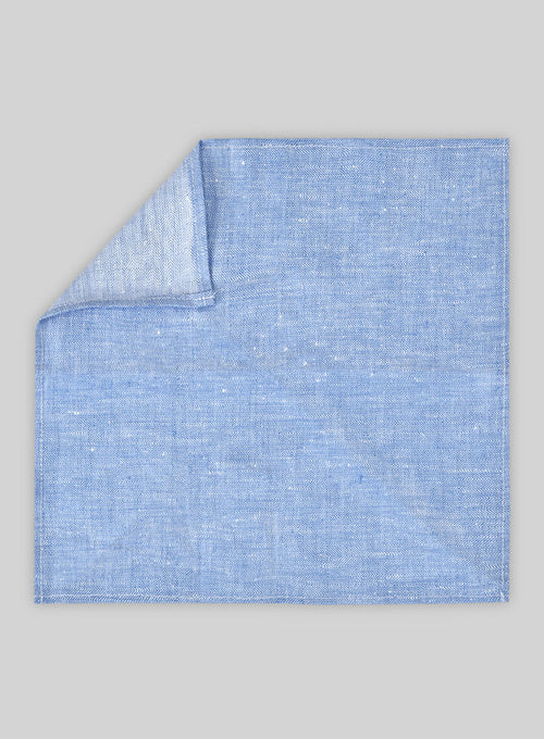 Italian Nile Blue Linen Combo Pack - StudioSuits