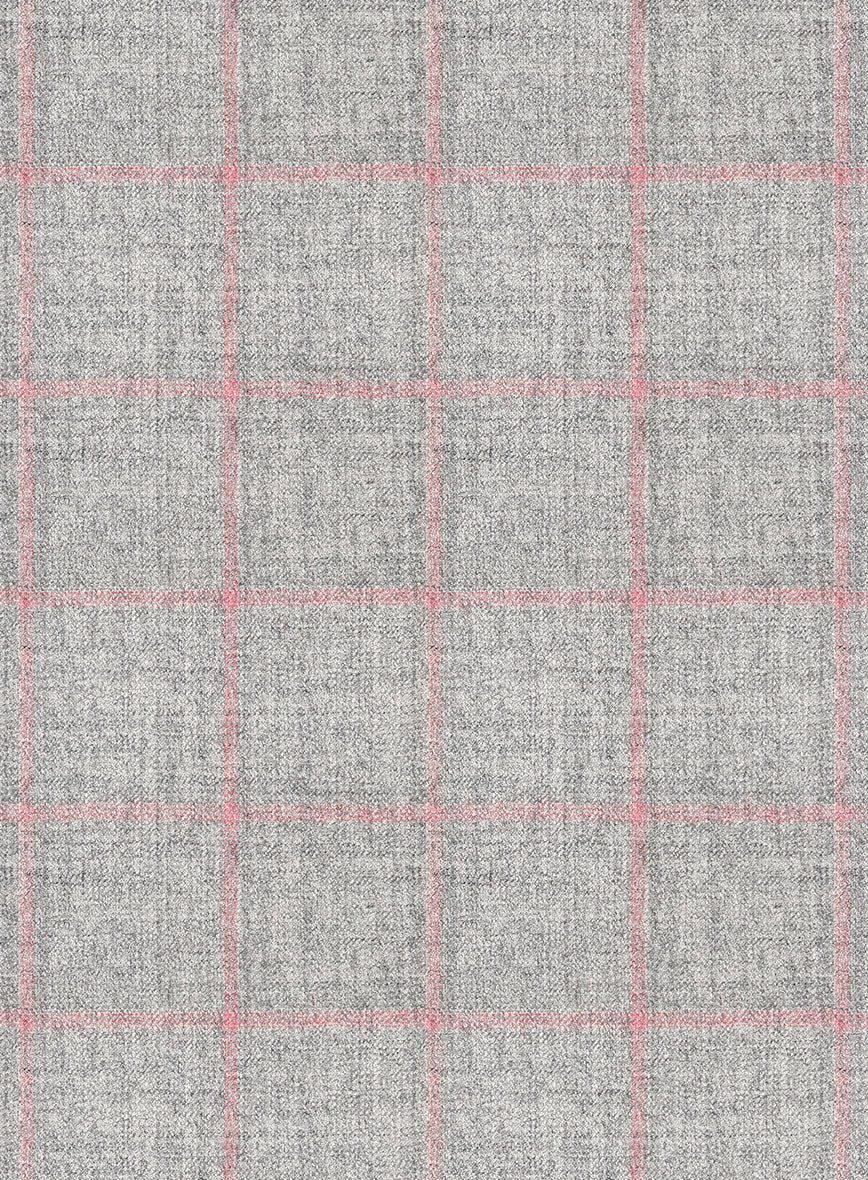 Italian Norezi Gray Wool Suit - StudioSuits