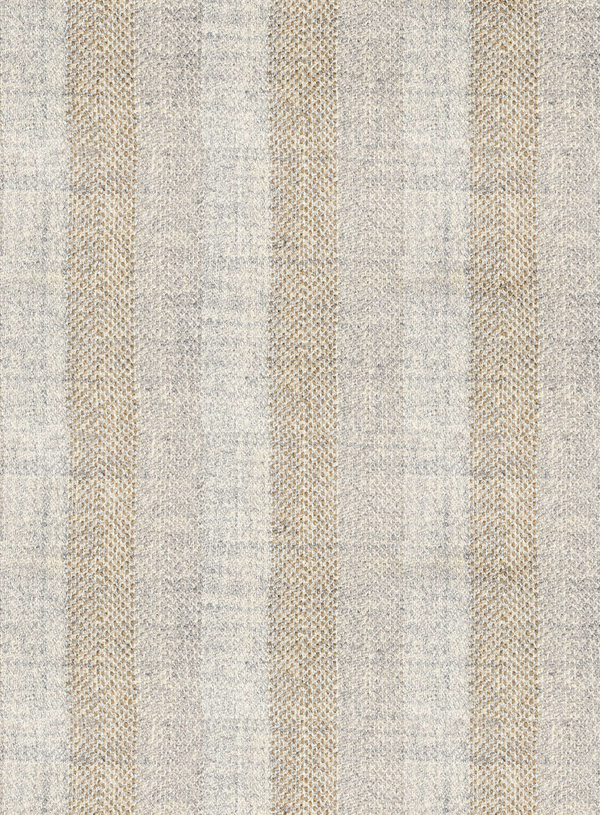 Italian Oatfield Herringbone Tweed Pants - StudioSuits
