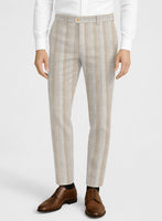Italian Oatfield Herringbone Tweed Pants - StudioSuits