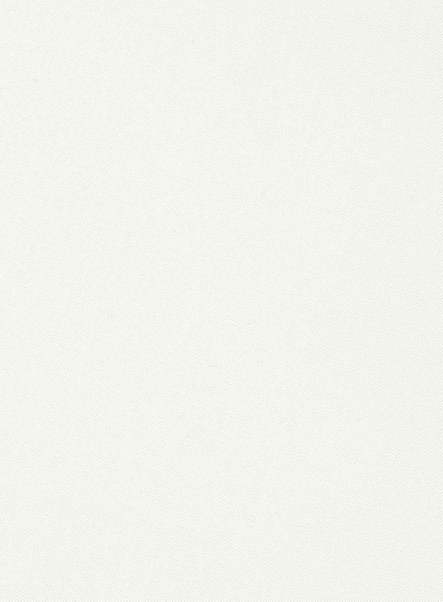 Italian Off White Cotton Shirt - StudioSuits