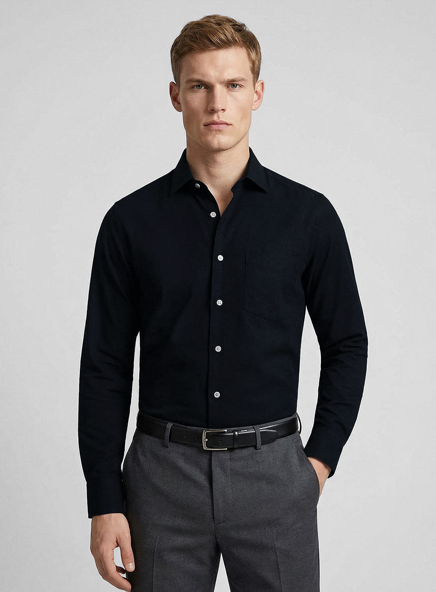 Italian Ombra Blue Shirt - StudioSuits