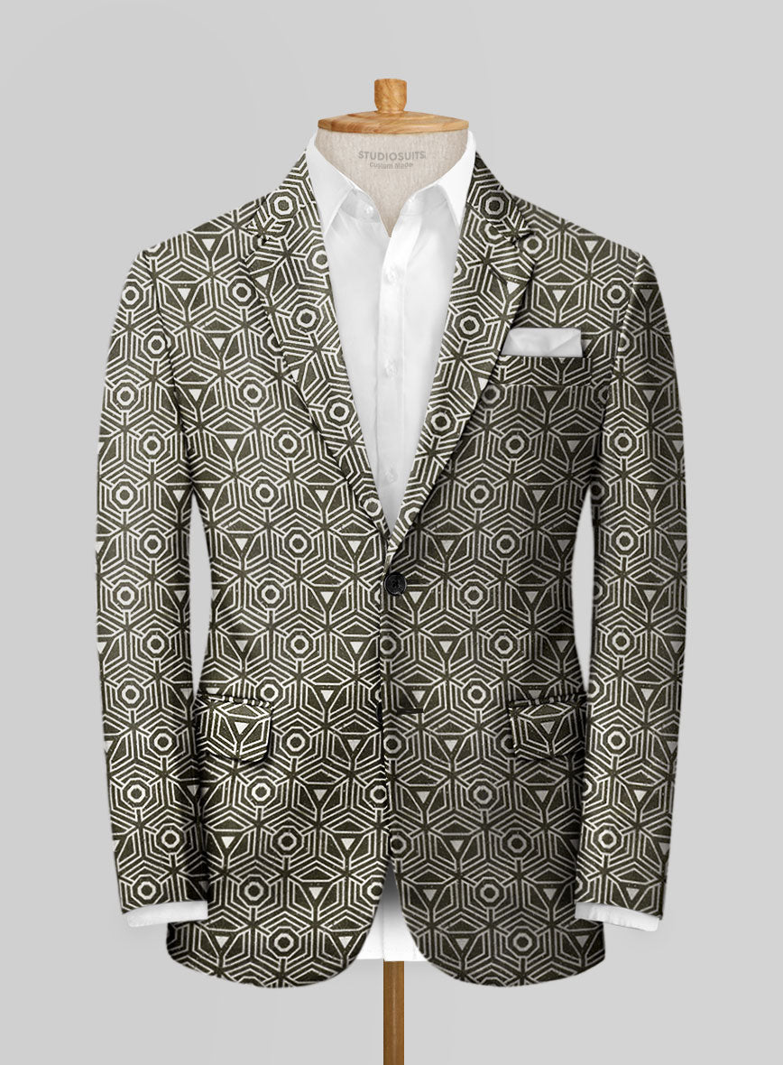 Italian Organic Silk Amato Jacket - StudioSuits