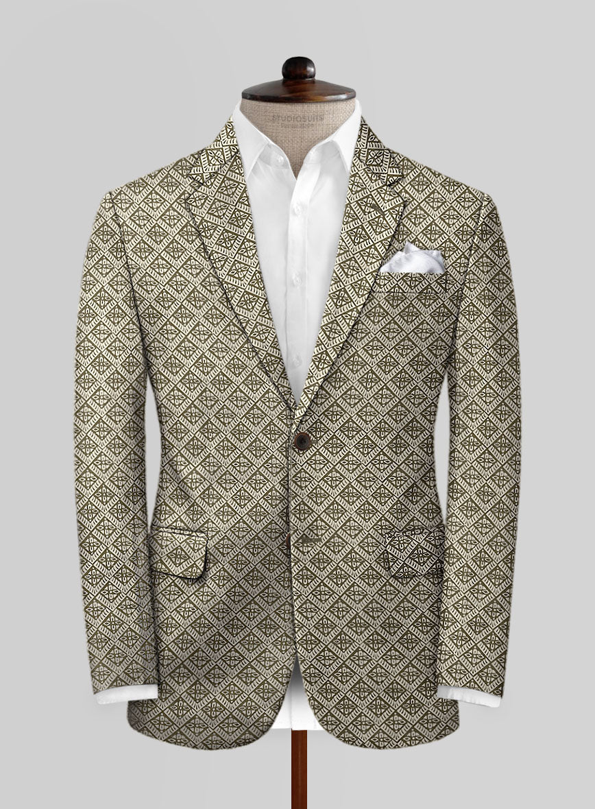 Italian Organic Silk Caruso Jacket - StudioSuits