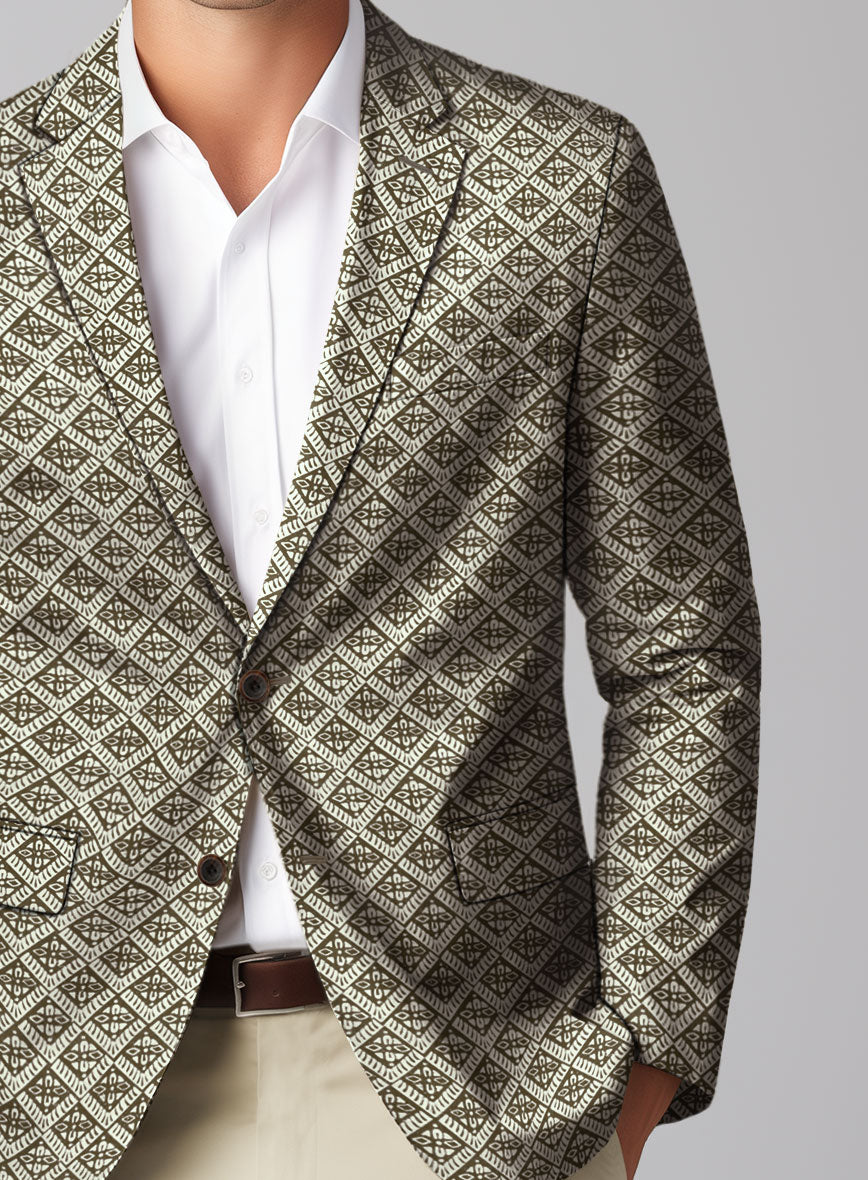 Italian Organic Silk Caruso Jacket - StudioSuits