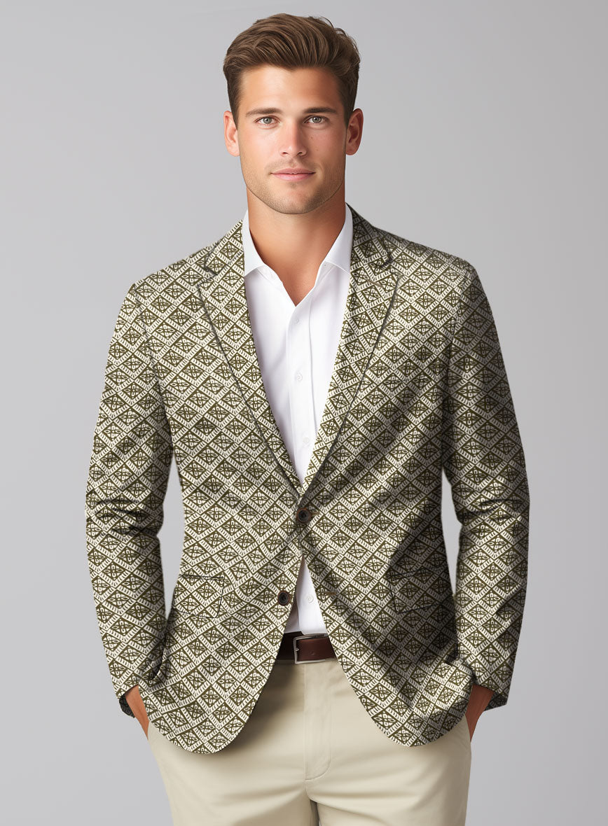 Italian Organic Silk Caruso Jacket - StudioSuits