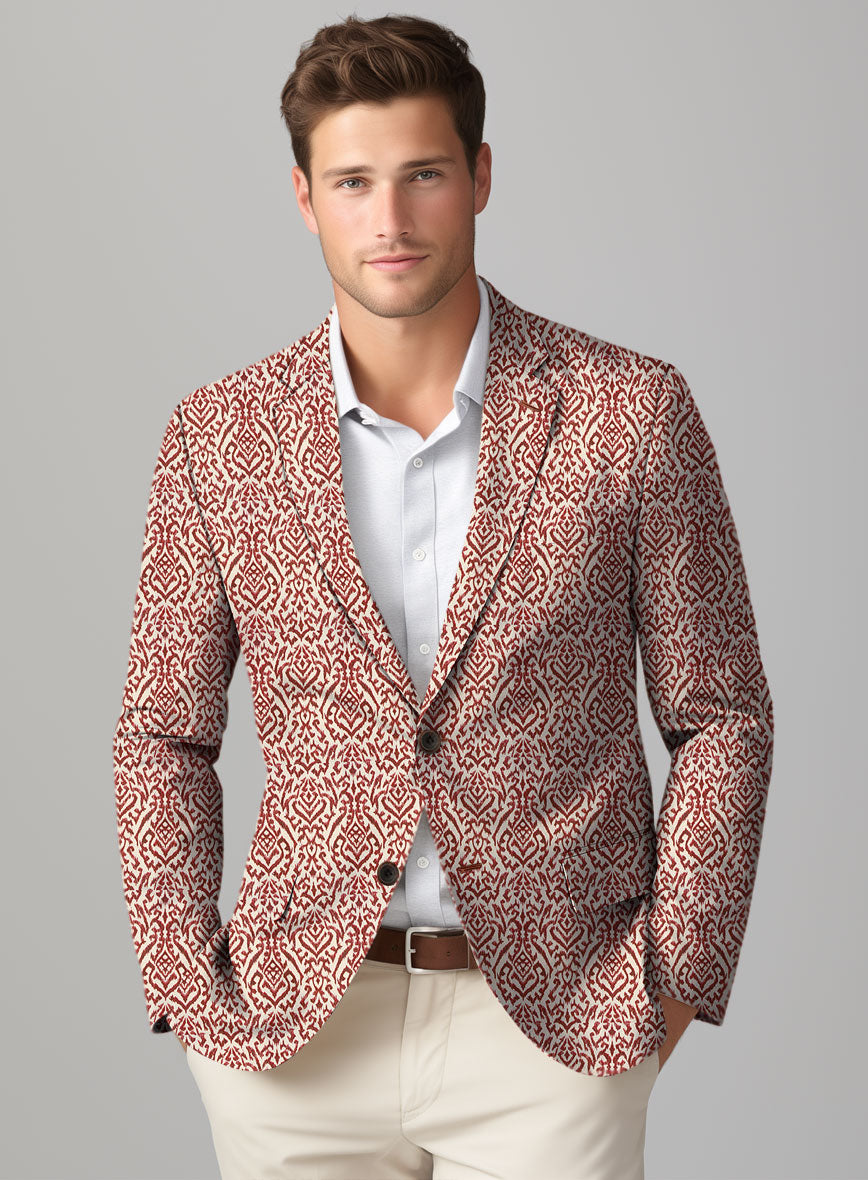 Italian Organic Silk Vitale Jacket - StudioSuits