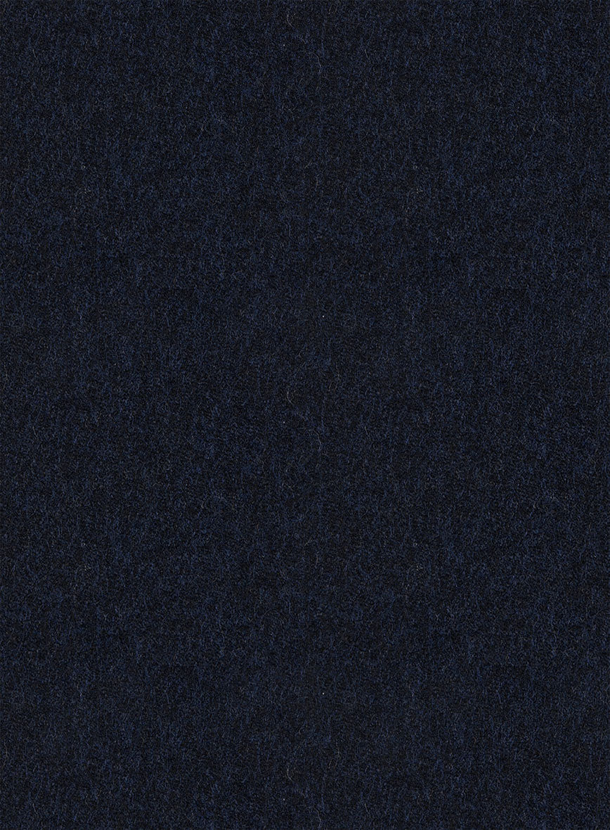 Italian Oxford Blue Tweed Pants - StudioSuits