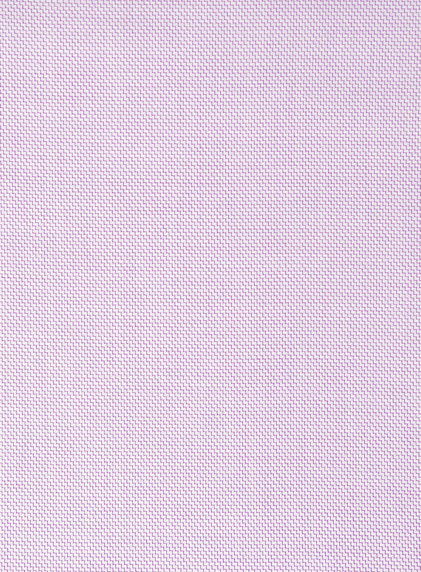 Italian Pink Sharkskin Shirt - StudioSuits