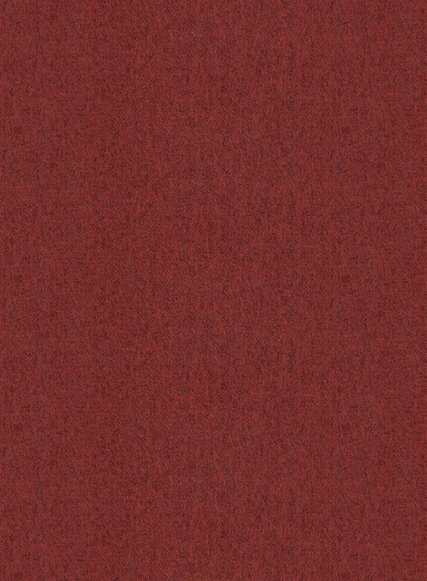 Italian Plicio Auburn Wool Suit StudioSuits