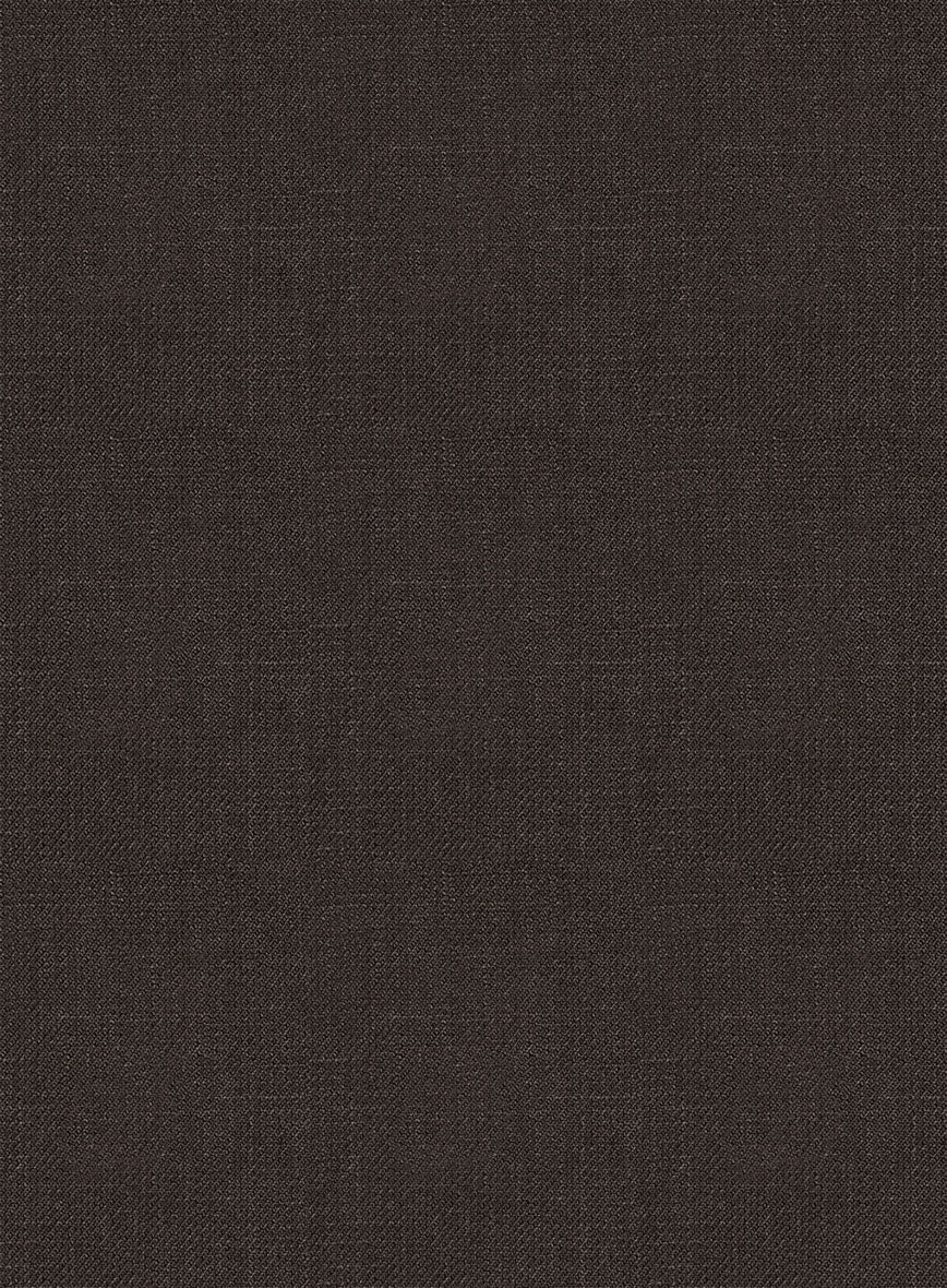 Italian Prato Brown Linen Jacket - StudioSuits