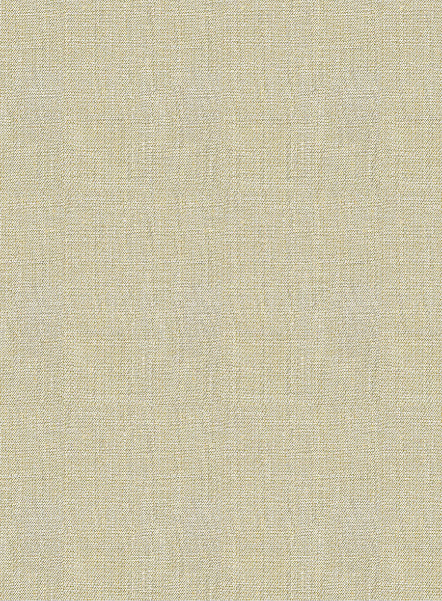 Italian Prato Khaki Linen Bomber Jacket - StudioSuits
