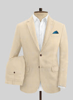Italian Prato Musk Linen Suit - StudioSuits