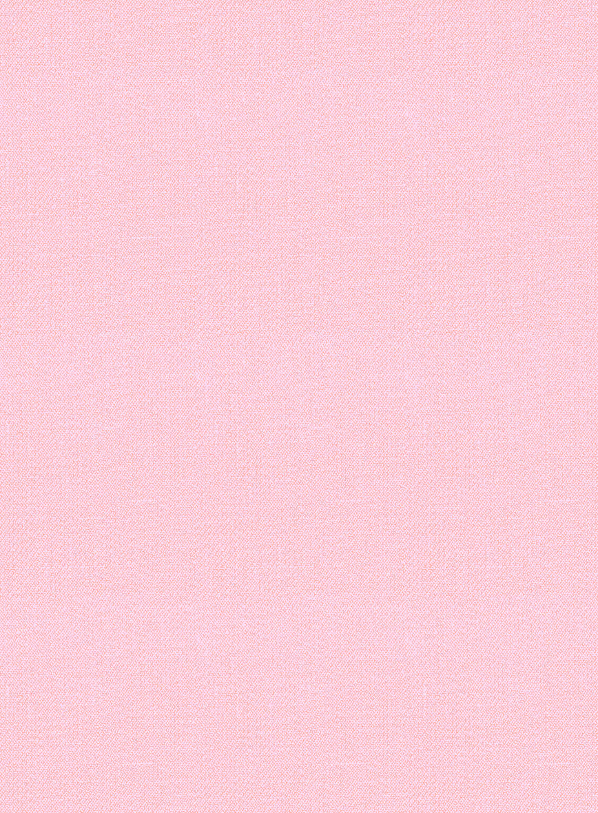 Italian Prato Pink Linen Bomber Jacket - StudioSuits