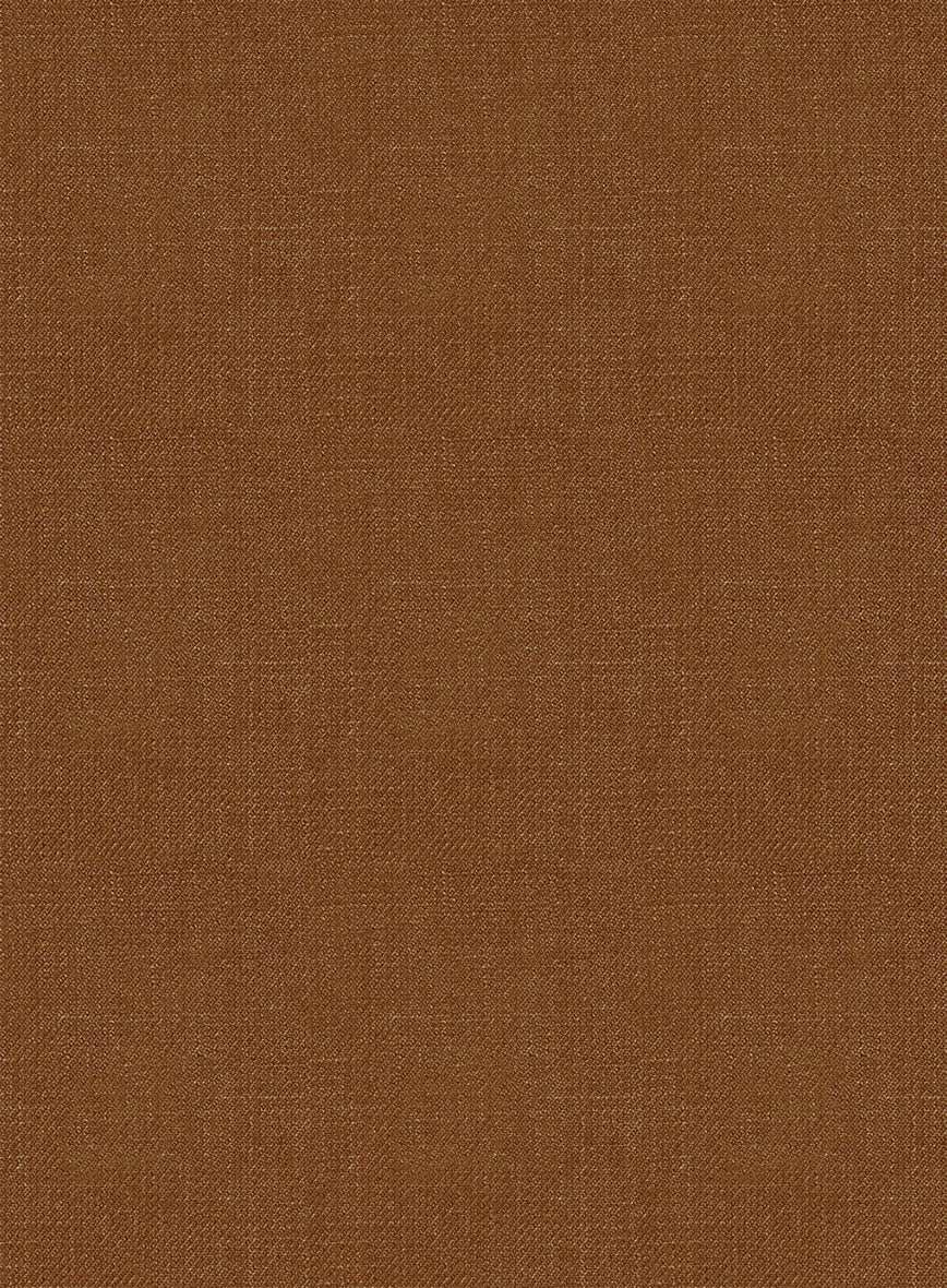 Italian Prato Rust Linen Jacket - StudioSuits