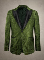 Italian Silk Ranci Tuxedo Blazer - StudioSuits