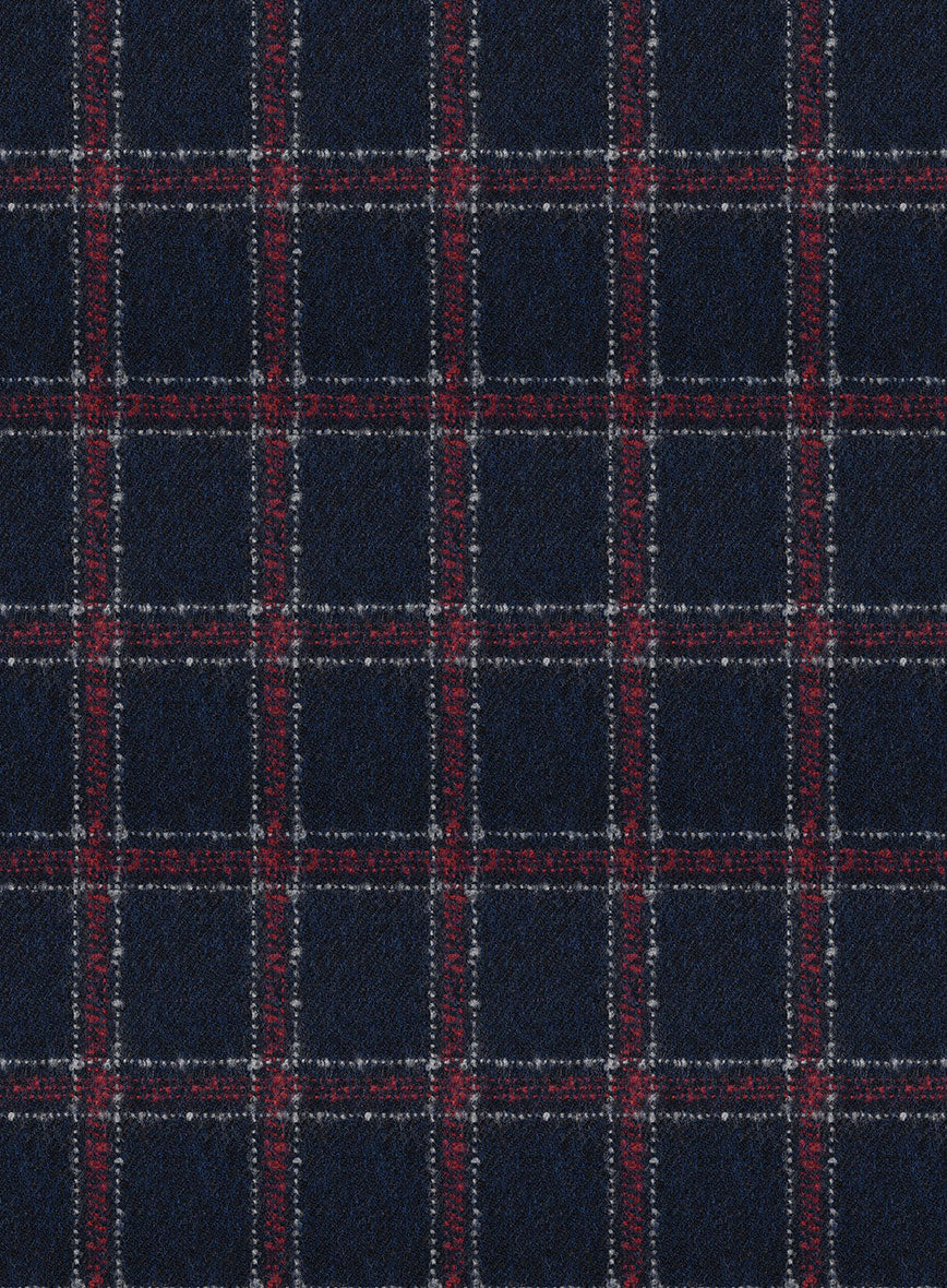 Italian Rarado Checks Tweed Jacket - StudioSuits