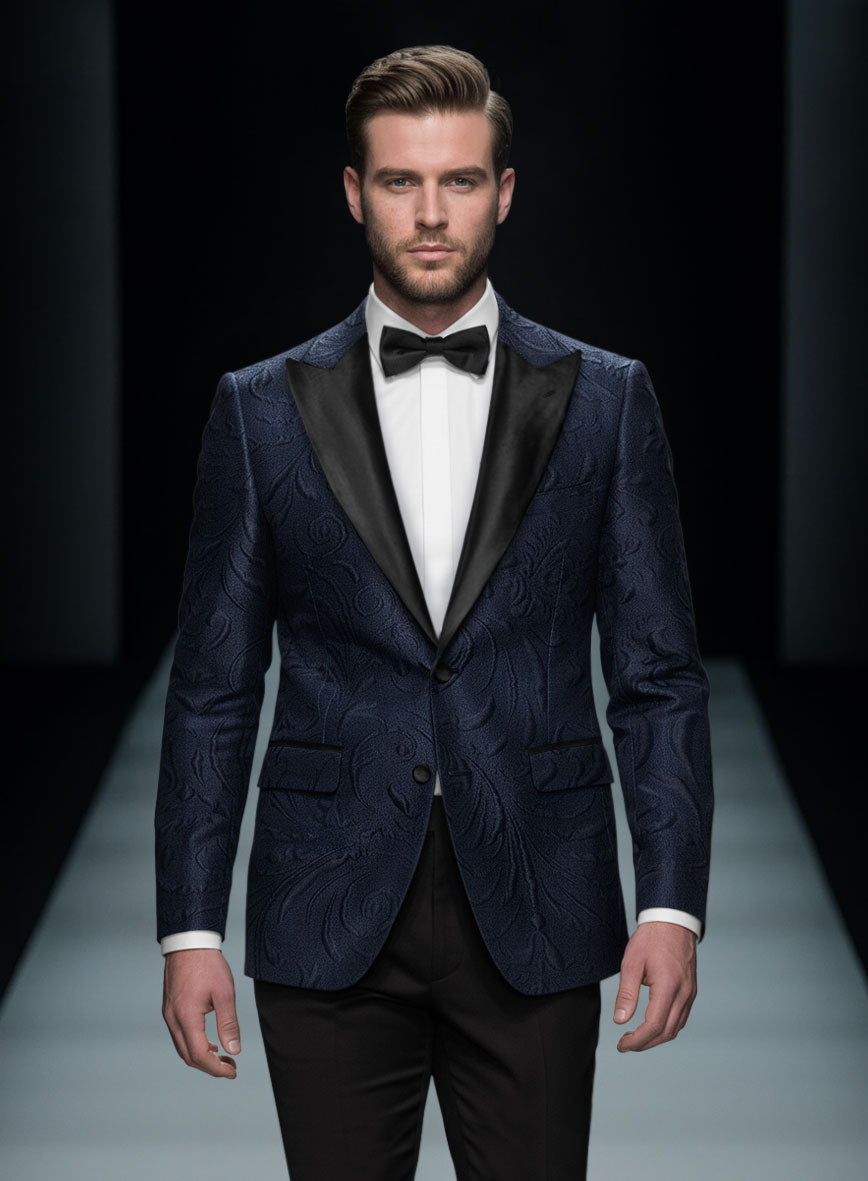 Italian Royal Arcanza Tuxedo Jacket - StudioSuits