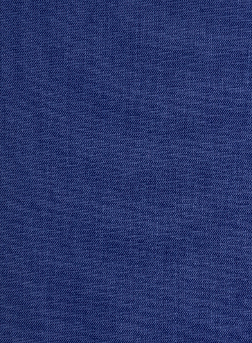 Italian Royal Blue Wool Suit - StudioSuits