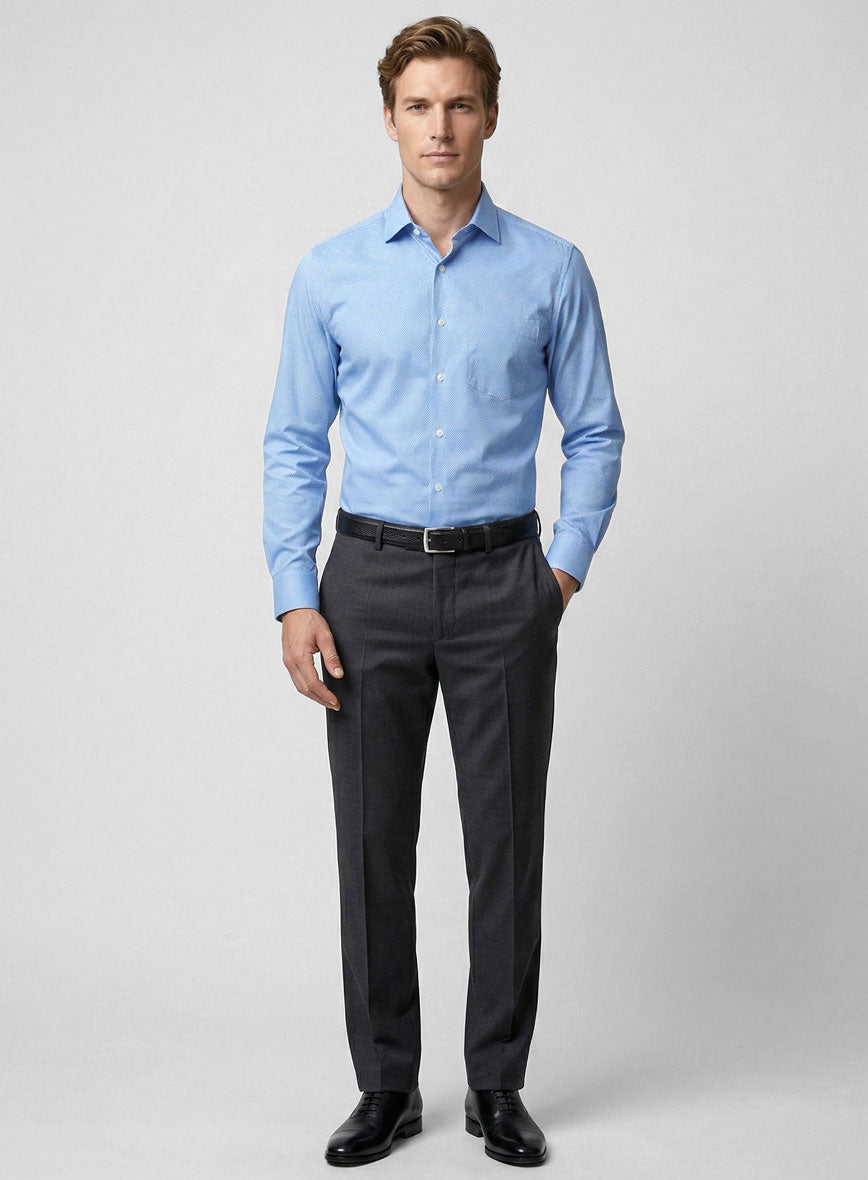 Italian Signature Blue Shirt - StudioSuits