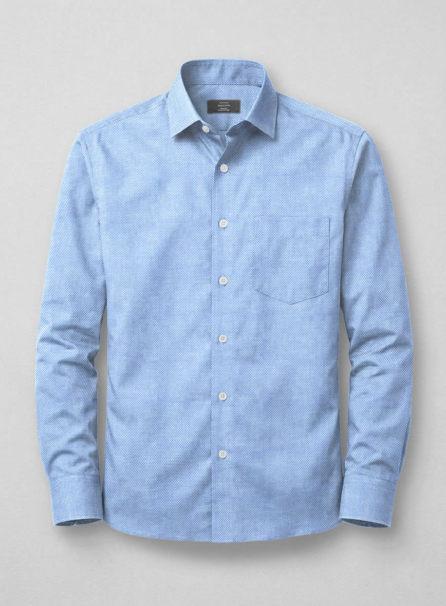 Italian Signature Blue Shirt - StudioSuits