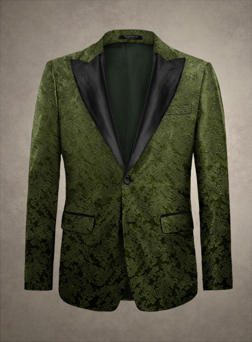 Italian Silk Adelardo Tuxedo Blazer - StudioSuits